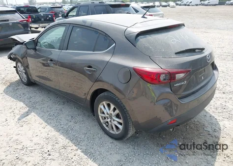2015 Mazda Mazda3 I Touring из США, поврежденный, VIN 3MZBM1L77FM214210